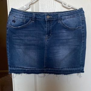 Denim skirt